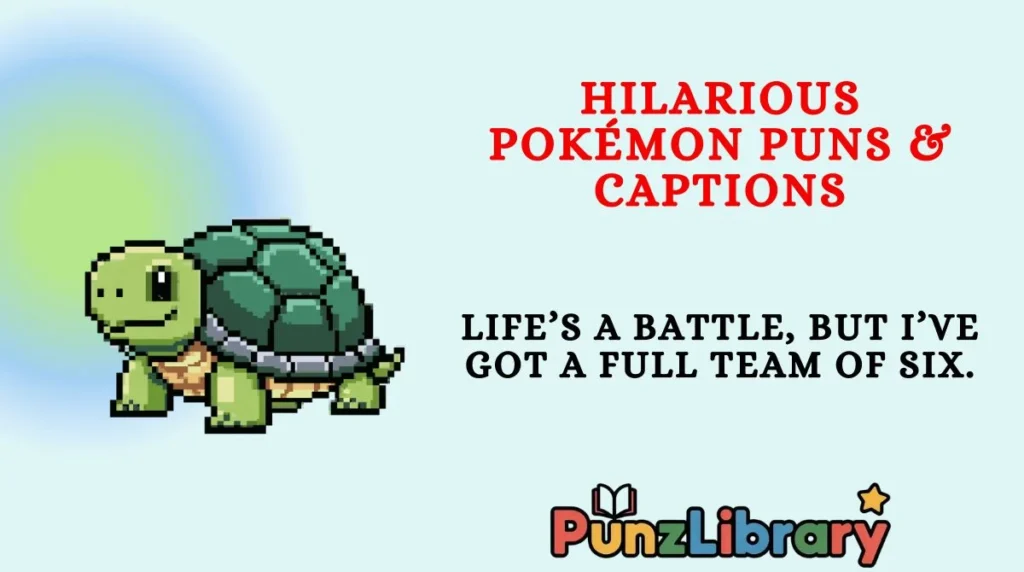 Hilarious Pokémon Puns & Captions