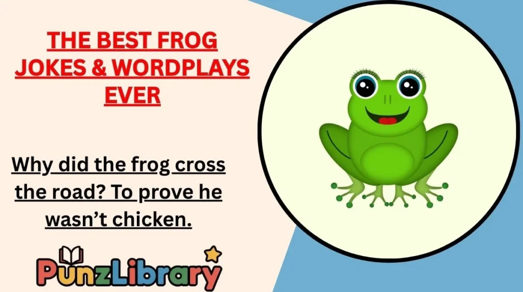 The Best Frog Jokes & Wordplays Ever