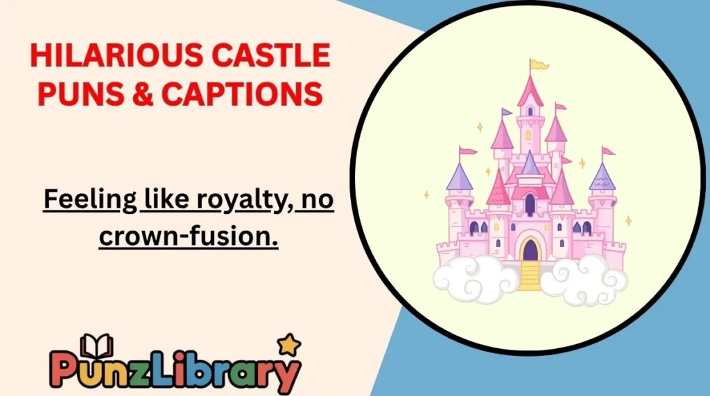 Hilarious Castle Puns & Captions