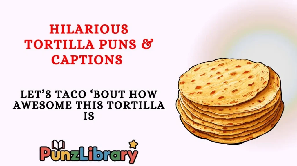 Hilarious Tortilla Puns & Captions 