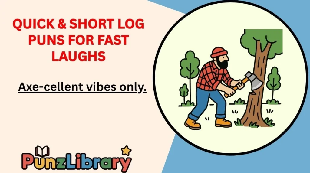 Quick & Short Log Puns for Fast Laughs
