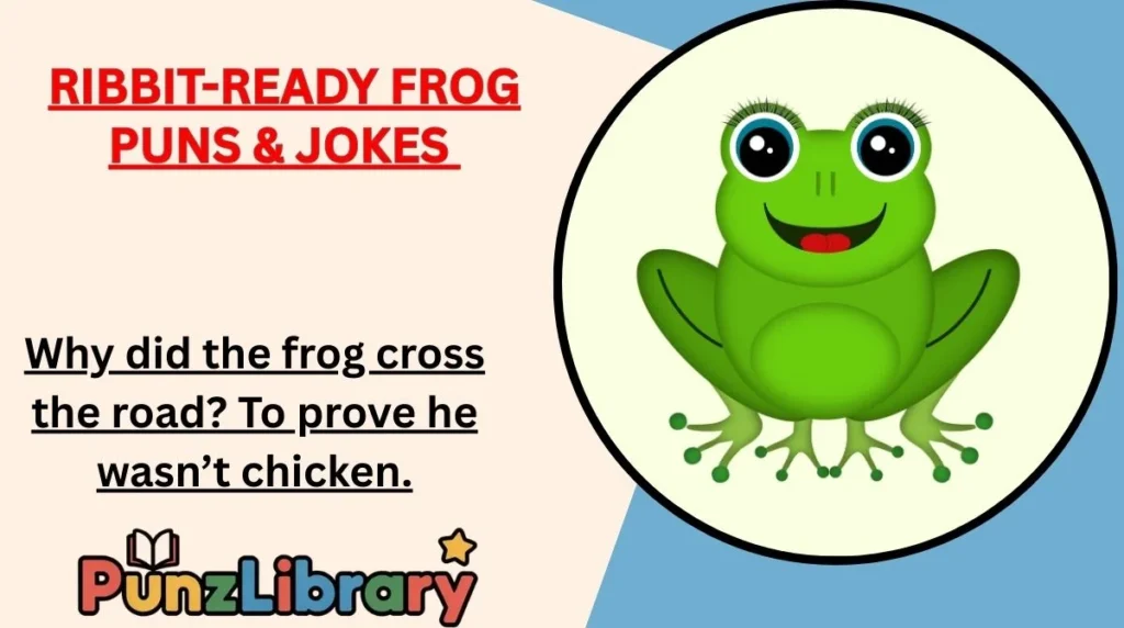 Ribbit-Ready Frog Puns & Jokes
