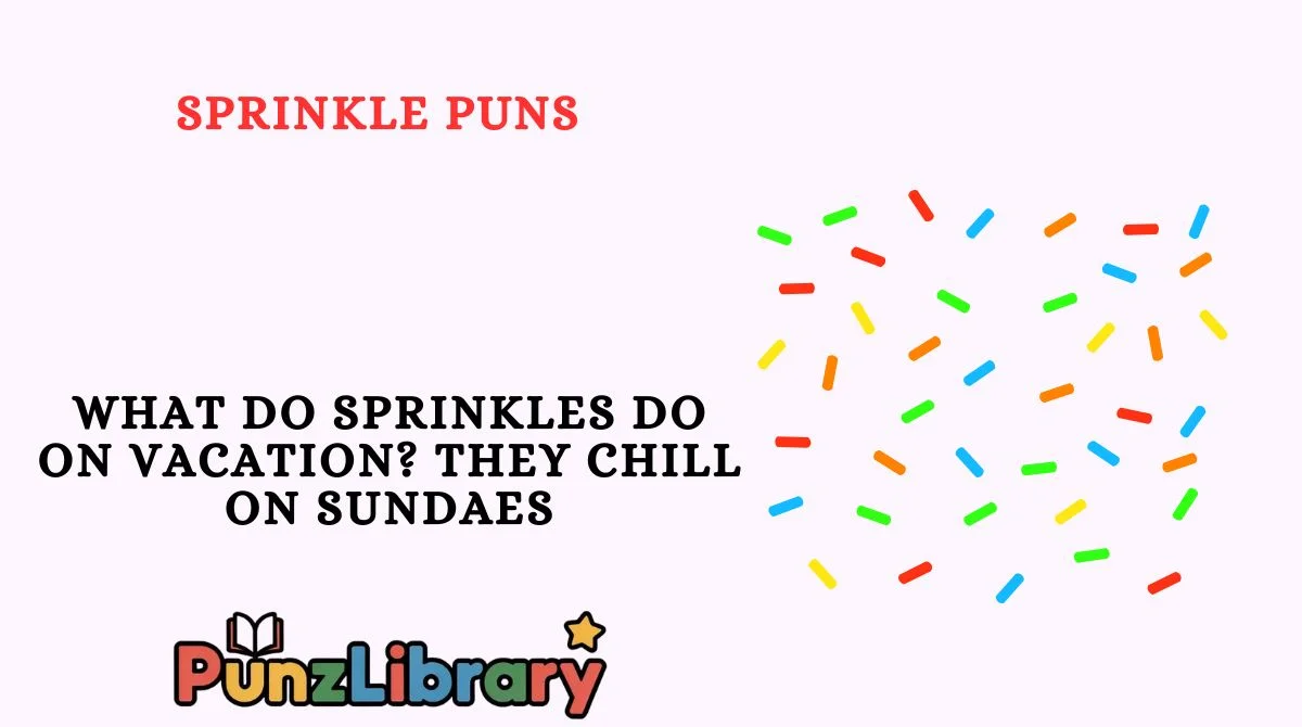 Sprinkle Puns