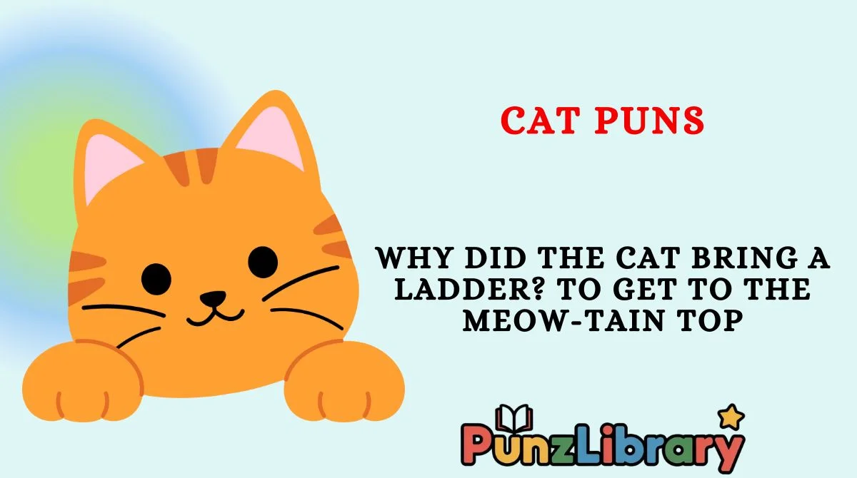 Cat Puns