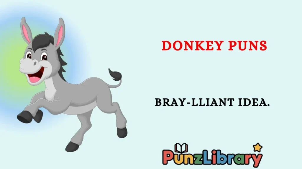 Donkey Puns