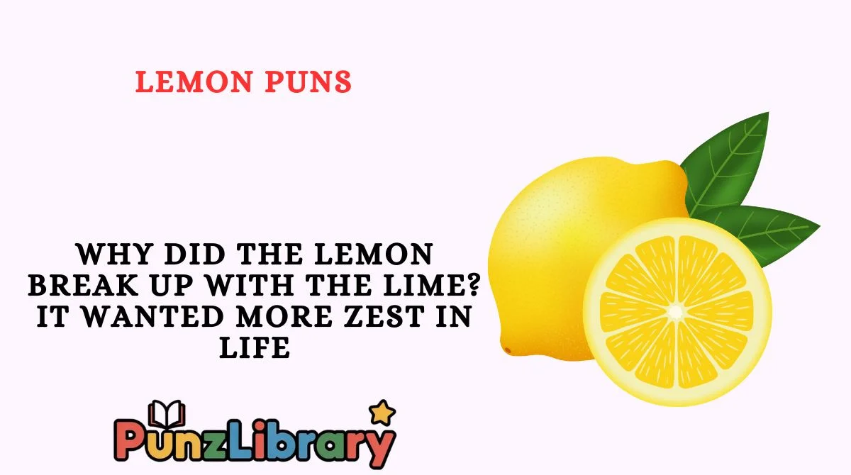 Lemon Puns