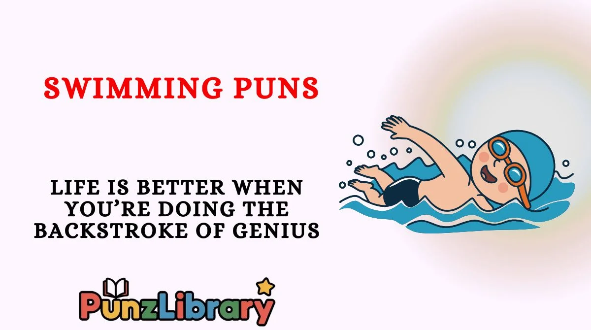 Swimming Puns