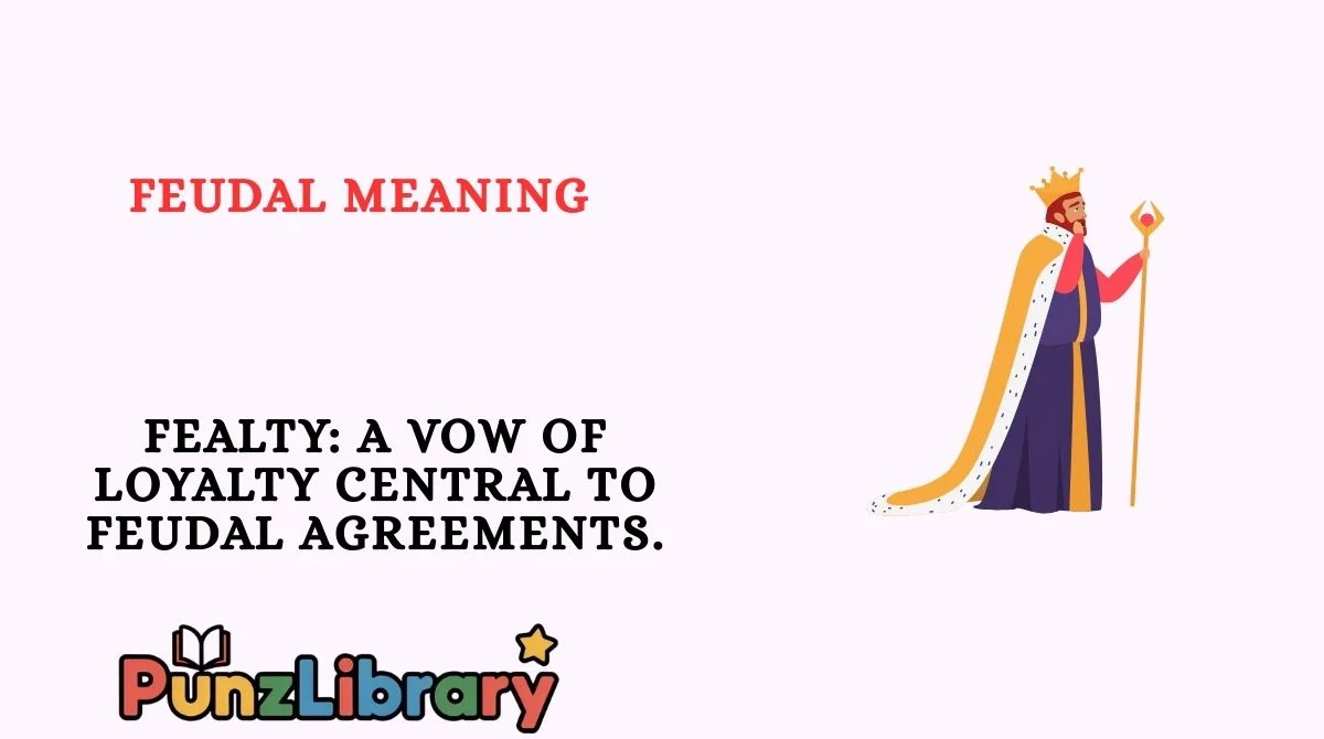 Feudal Meaning