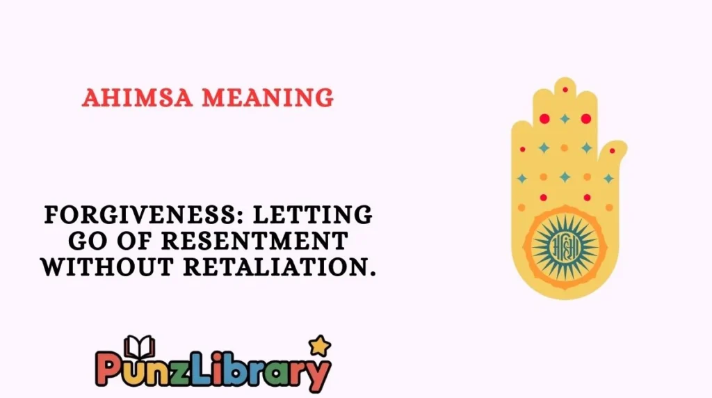 Ahimsa Meaning