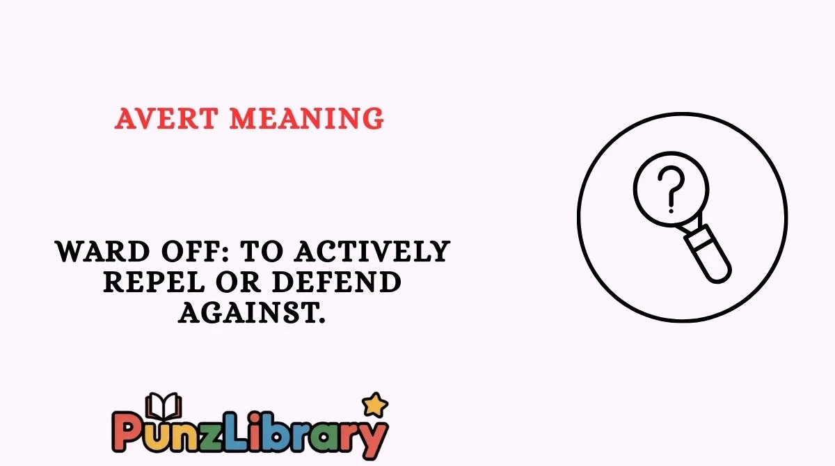 Avert Meaning