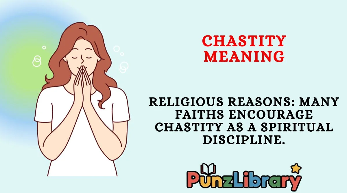 Chastity Meaning
