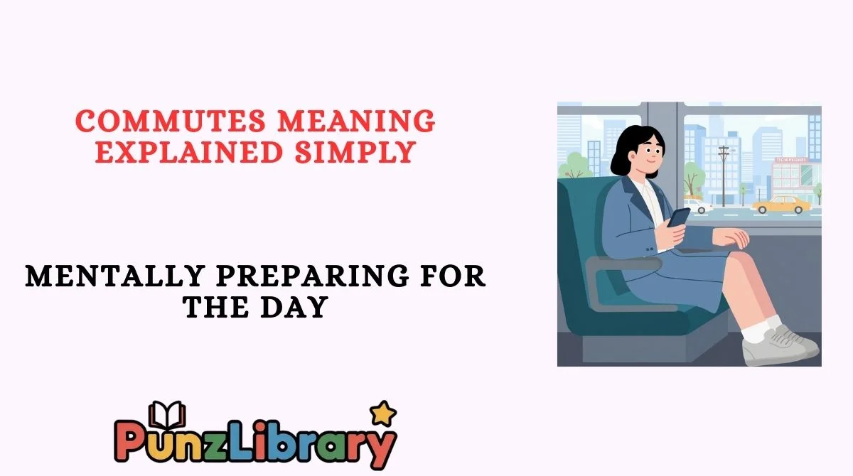 commutes-meaning-explained-simply