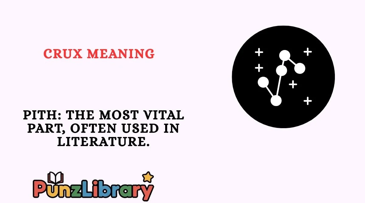 Crux Meaning