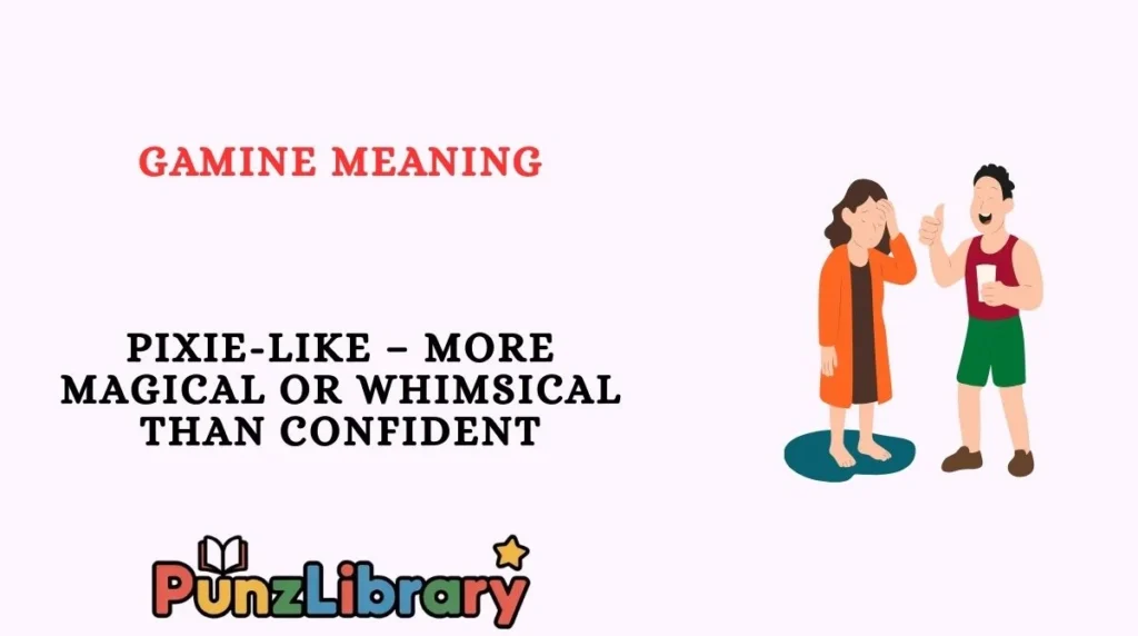 Gamine Meaning