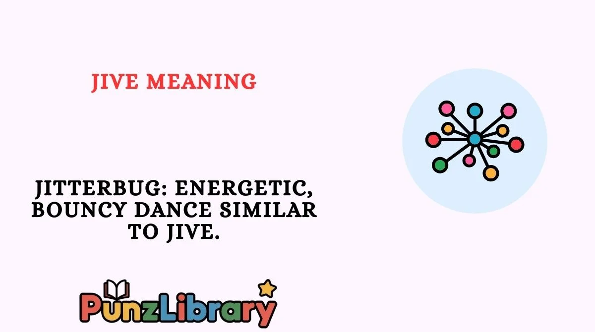 Jive Meaning