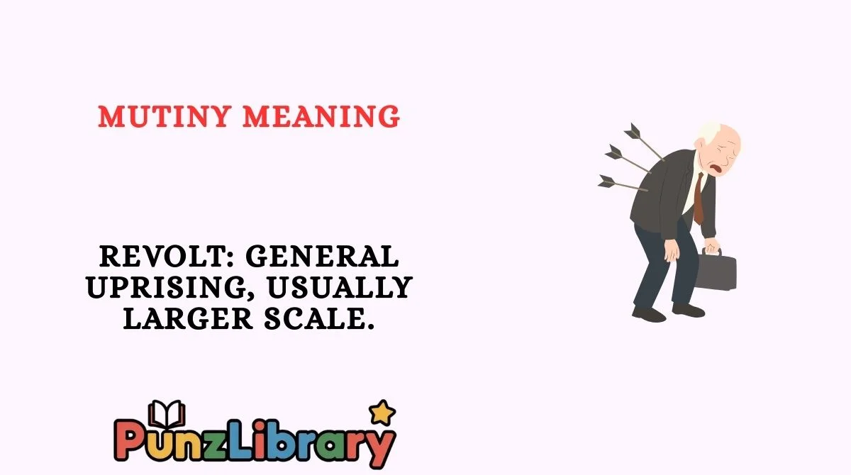Mutiny Meaning