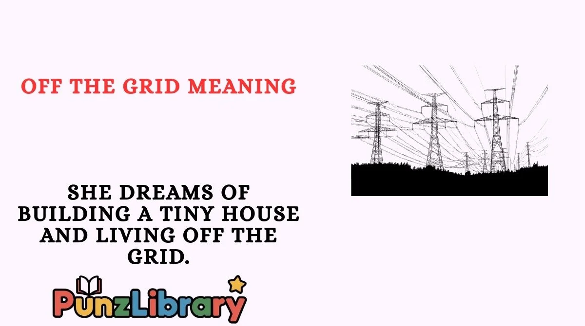 Off the Grid Meaning