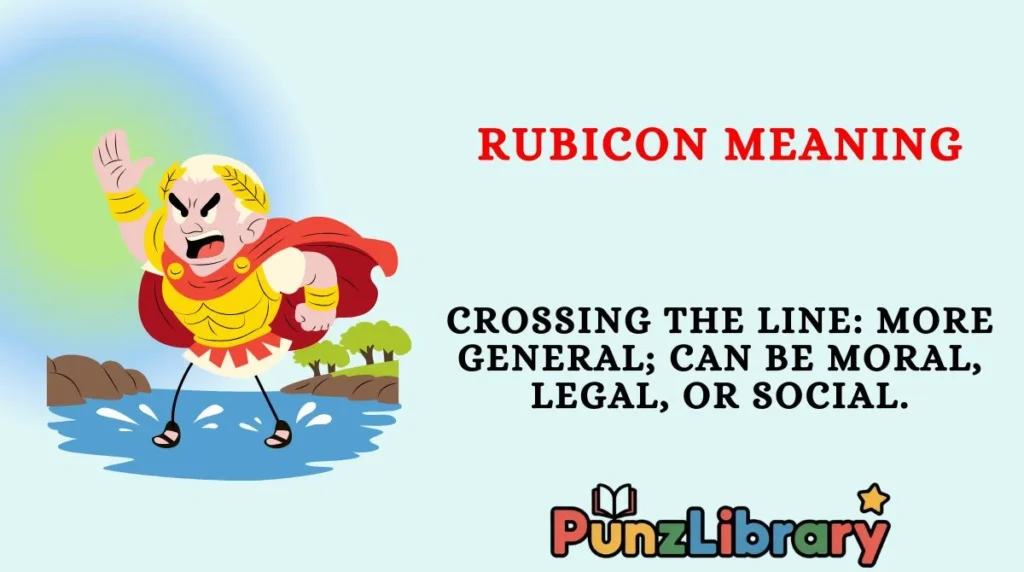 Rubicon Meaning