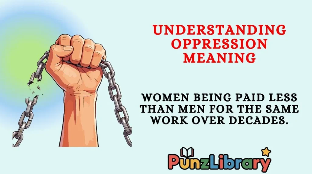 Understanding Oppression Meaning