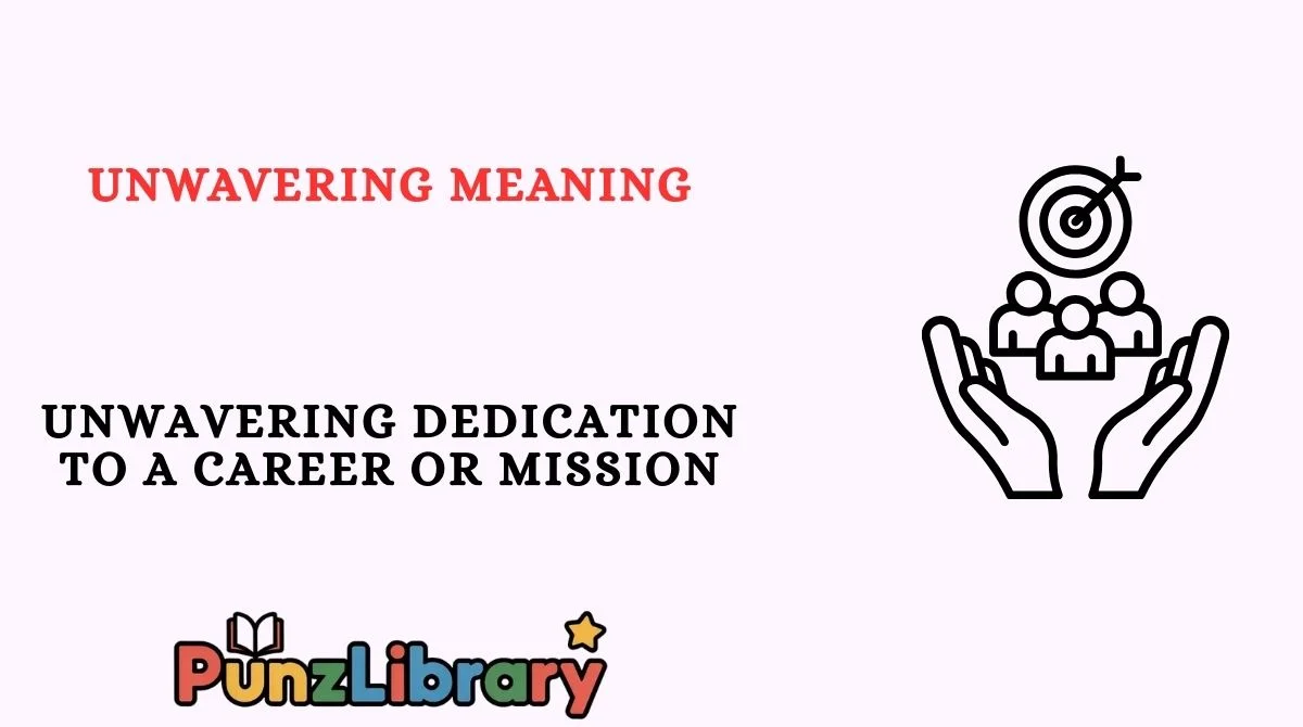 unwavering-meaning