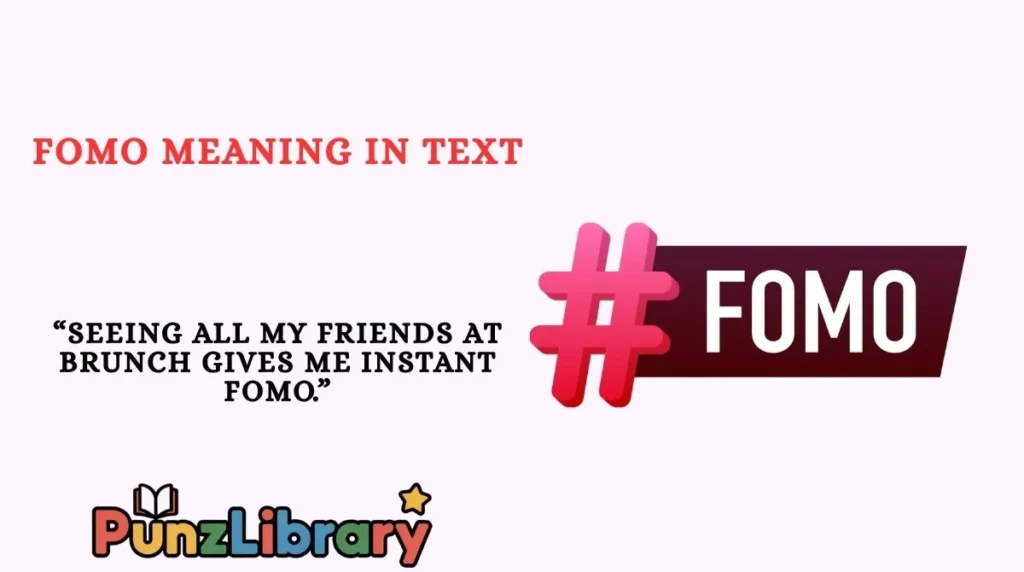 FOMO Meaning in Text