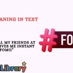 FOMO Meaning in Text