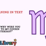 MYB Meaning in Text