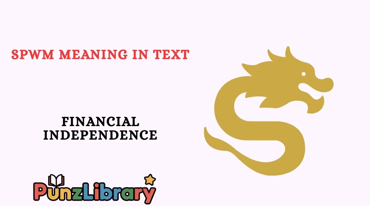 SPWM Meaning in Text